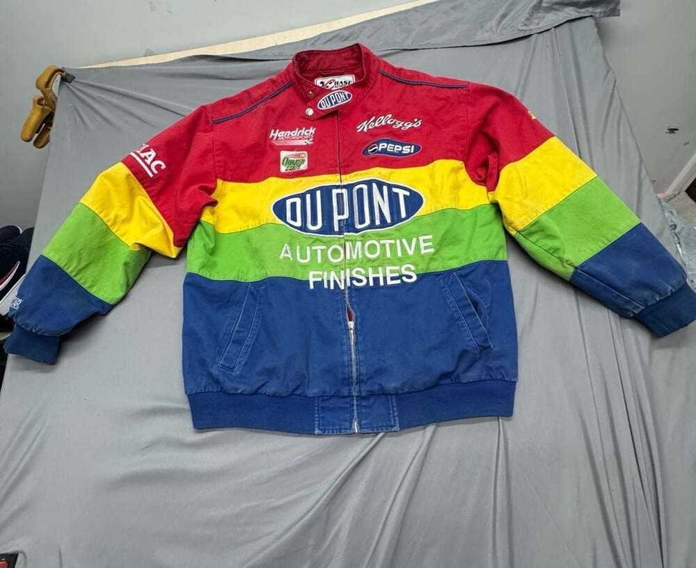 Chase Authentics Jeff Gordon DuPont Racing Jacket Size L